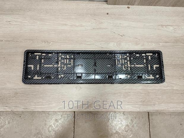 Fibre Number Plate Long Carbon