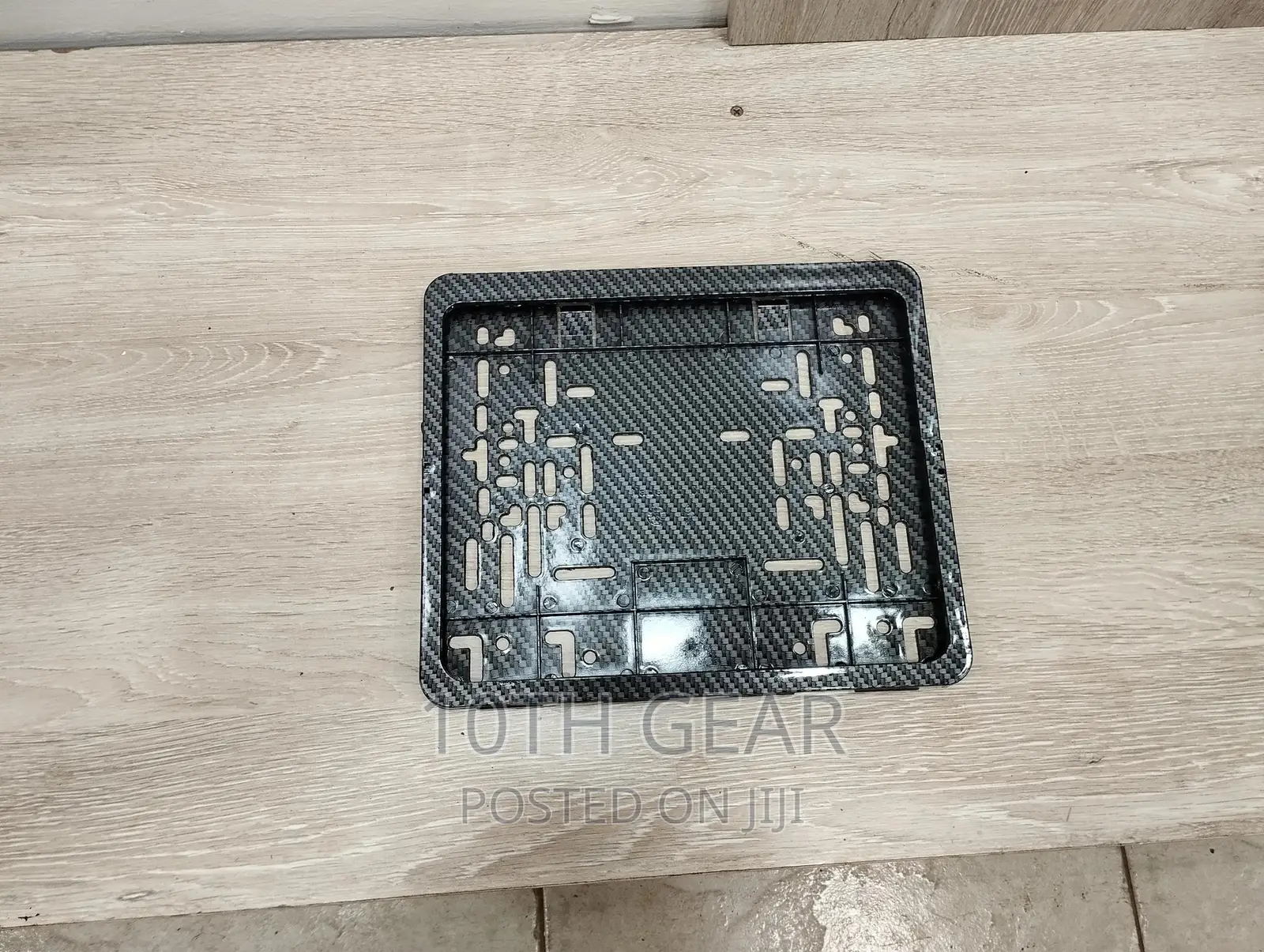 Fibre Number Plate Short Carbon