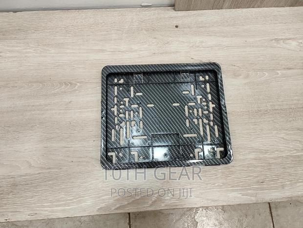 Fibre Number Plate Short Carbon