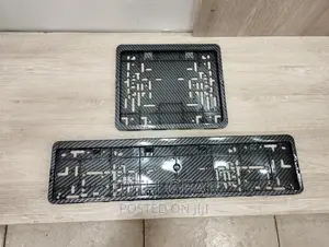 Number Plate Holder Carbon Pair Short and Long