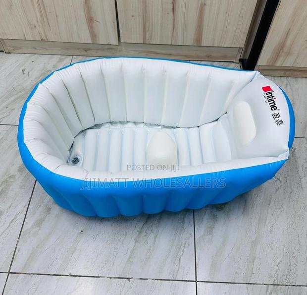 *Inflatable Baby Bath Tub With Air Pump Available - main view