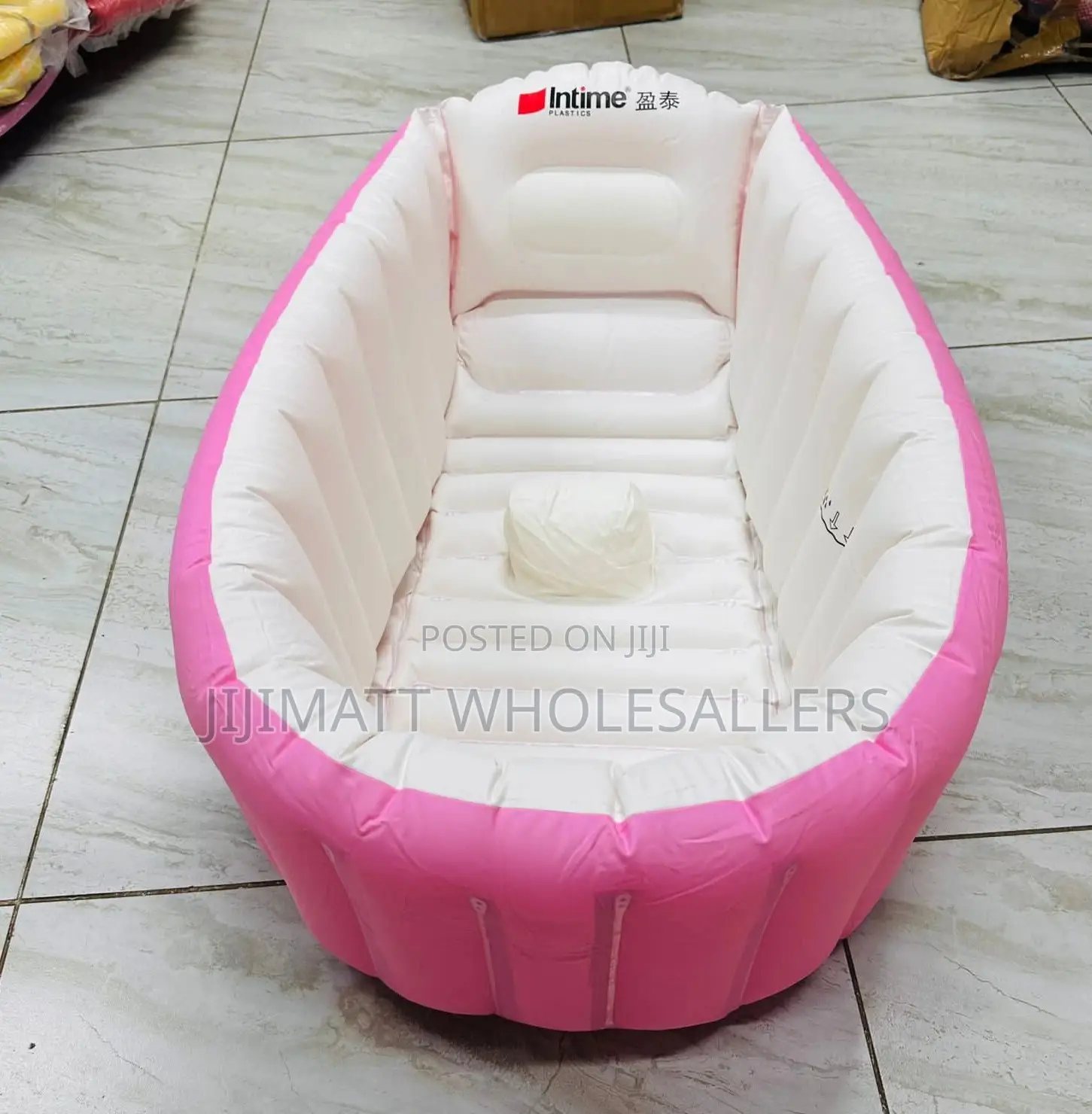 *Inflatable Baby Bath Tub With Pump Available in All Colours
