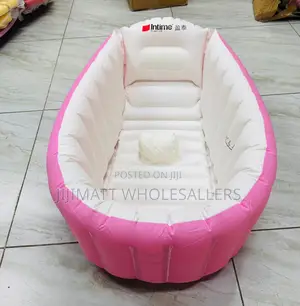 *Inflatable Baby Bath Tub With Pump Available in All Colours