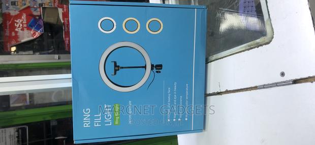 Three Mode 10 Inch Ring Fill Light With 2.2m Tripod Stand - main view