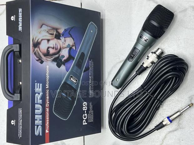 Shure PG89 Professional Dynamic Microphone - main view