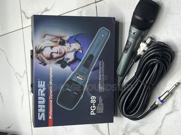 SHURE PG 89 Vocal Dynamic Microphone - main view