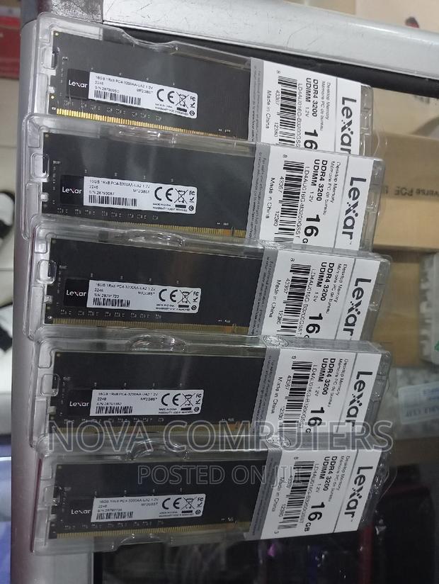 Lexar Ddr4 16gb Desktop 3200 Udimm//Lexar Ddr4 16gb Desktop