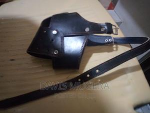 Extra Large Leather Dog Muzzle Ideal for Boerboel Dogs - thumbnail 2