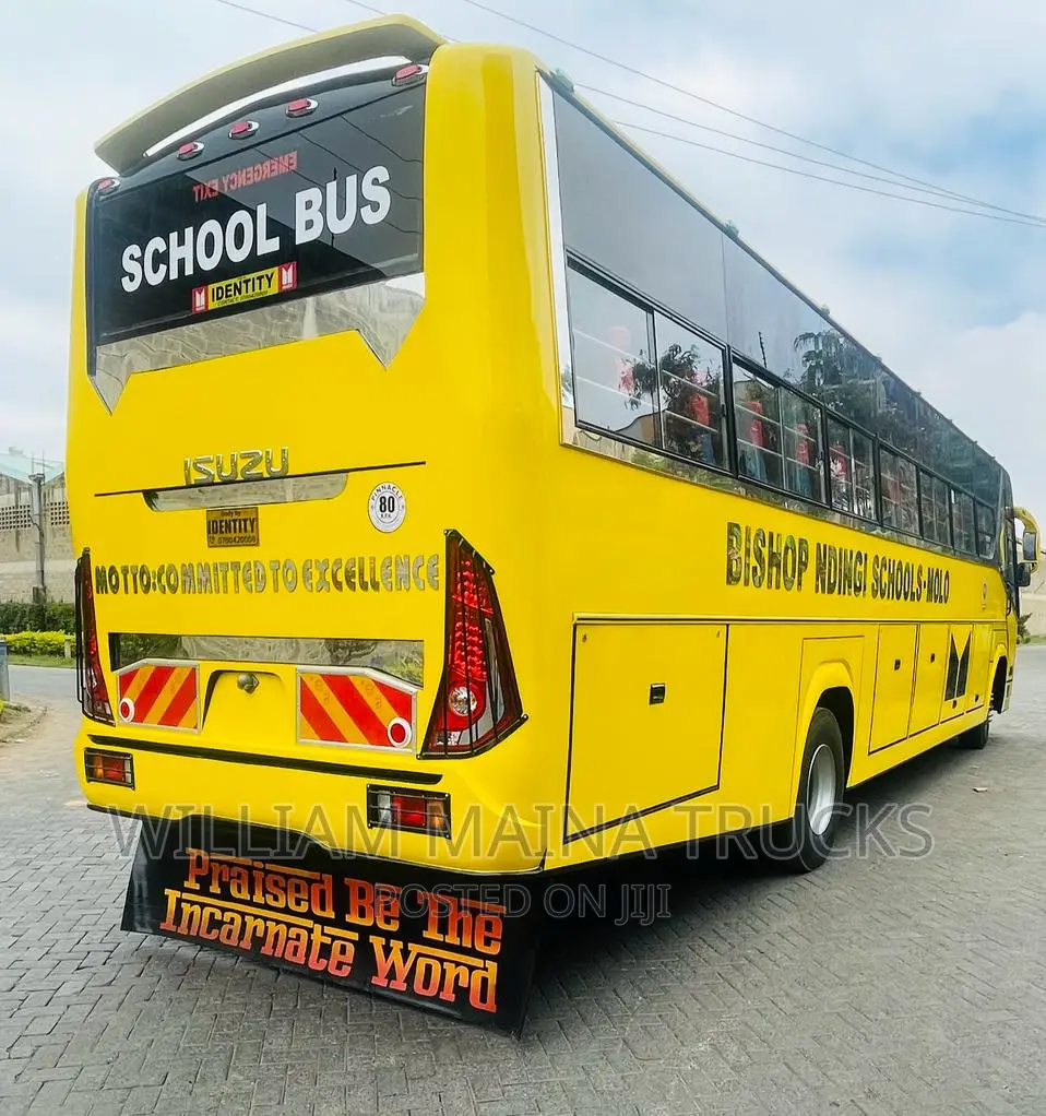 New Isuzu Executive Bus 2023 Yellow