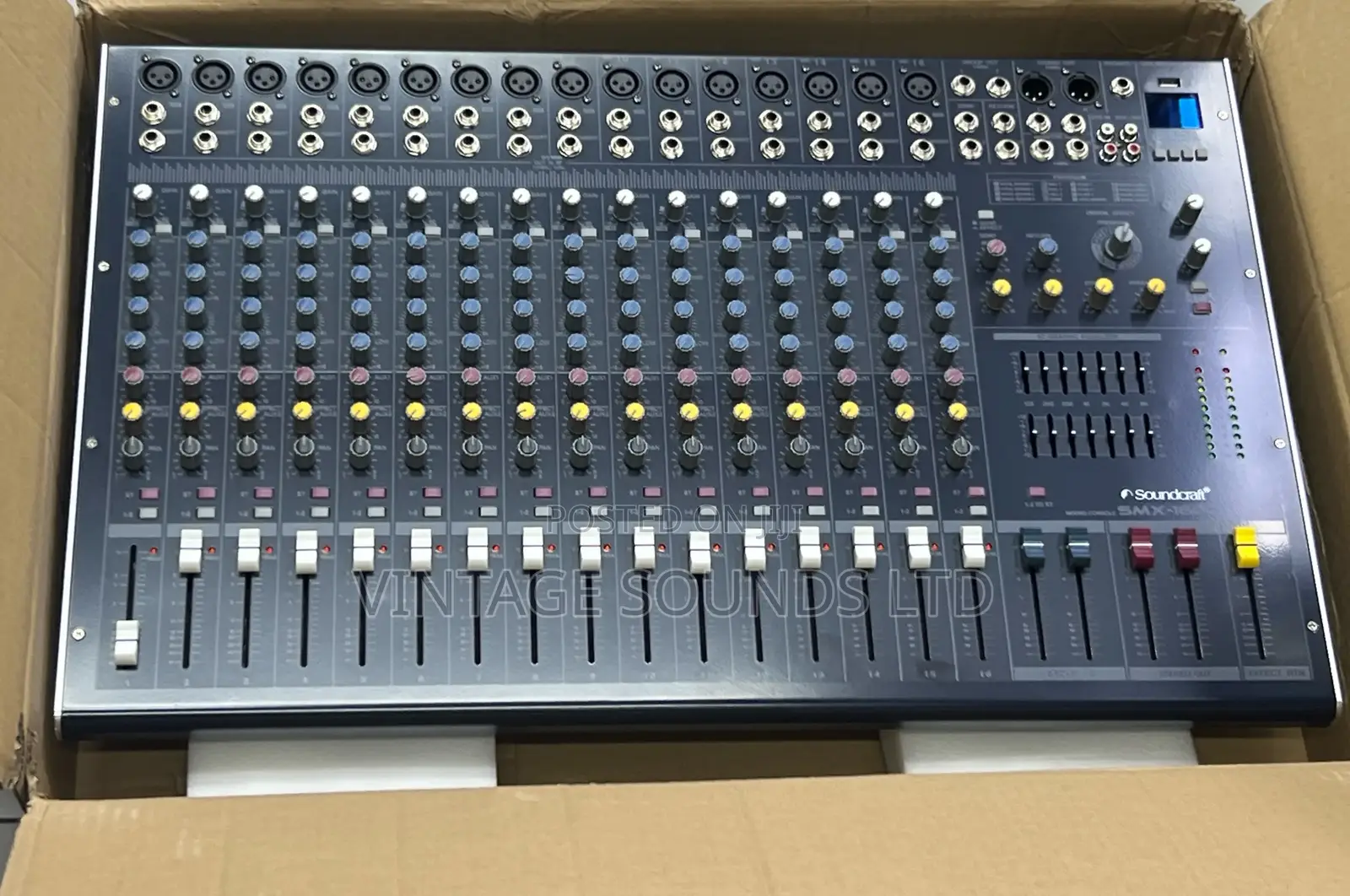Soundcraft Smx1600 Usb Bluetoth Audio Mixer 16 Channel
