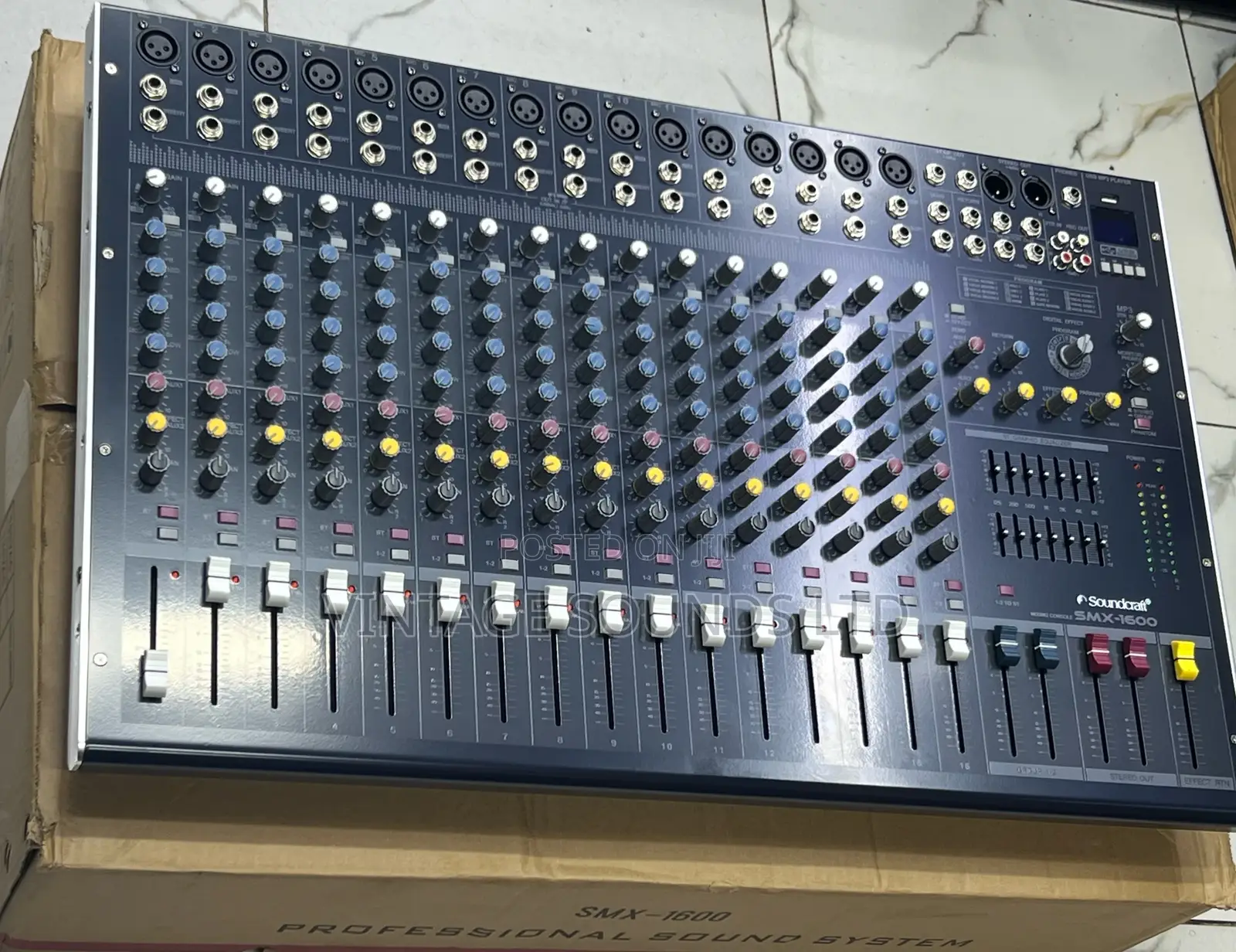 Soundcraft Smx1600 Usb Bluetoth Audio Mixer 16 Channel
