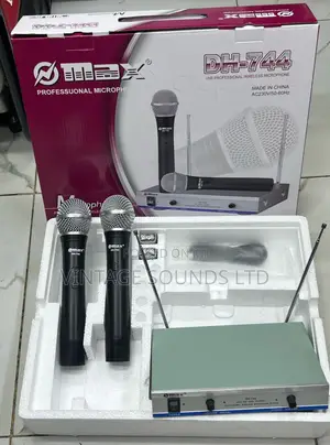 Original Max 744 Wireless Microphone (Pair )