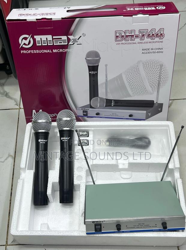 Original Max 744 Wireless Microphone (Pair ) - thumbnail 2