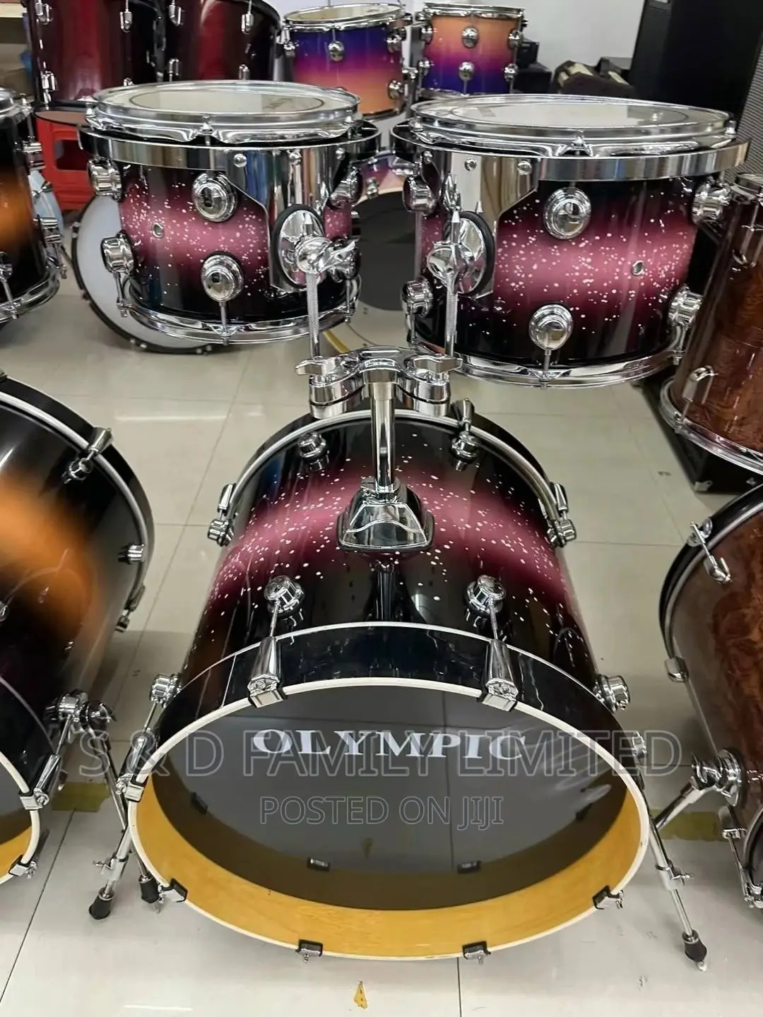 Olympic 5 Piece Drumset