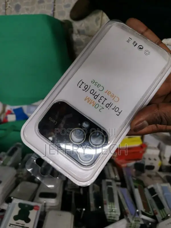 Case Clear Large Window for iPhone 13 Pro