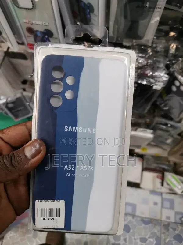 Samsung Galaxy A52 Cover - Black - New Silky Soft Silicone R