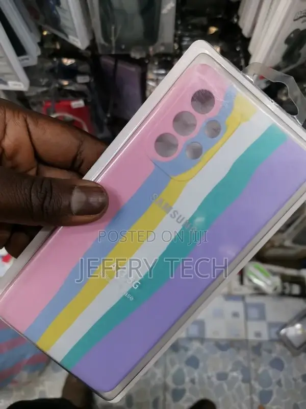 Rainbow Samsung A73 5G Back Cover
