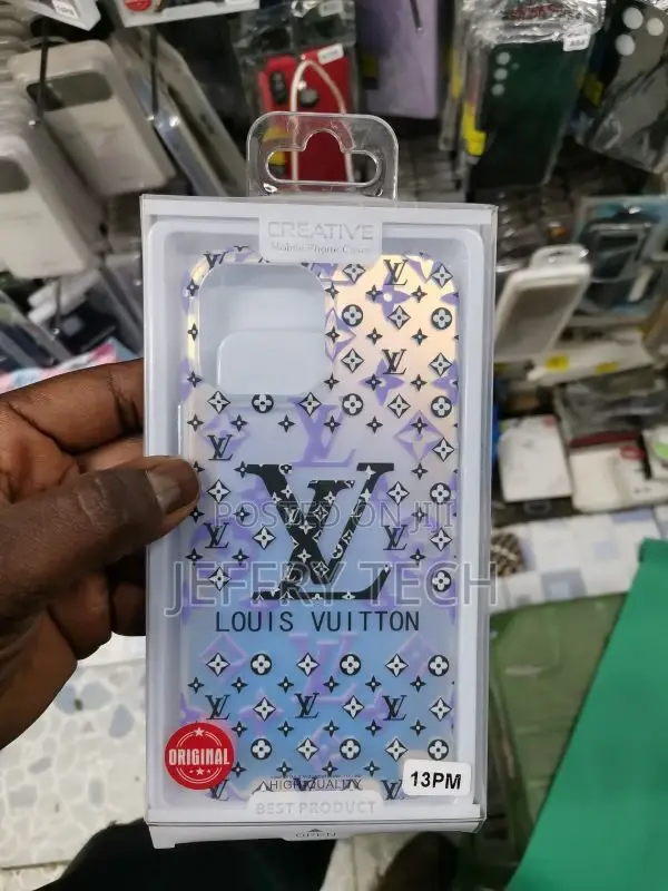 LV FROSTED CLEAR CASE 13 Pro Max Case