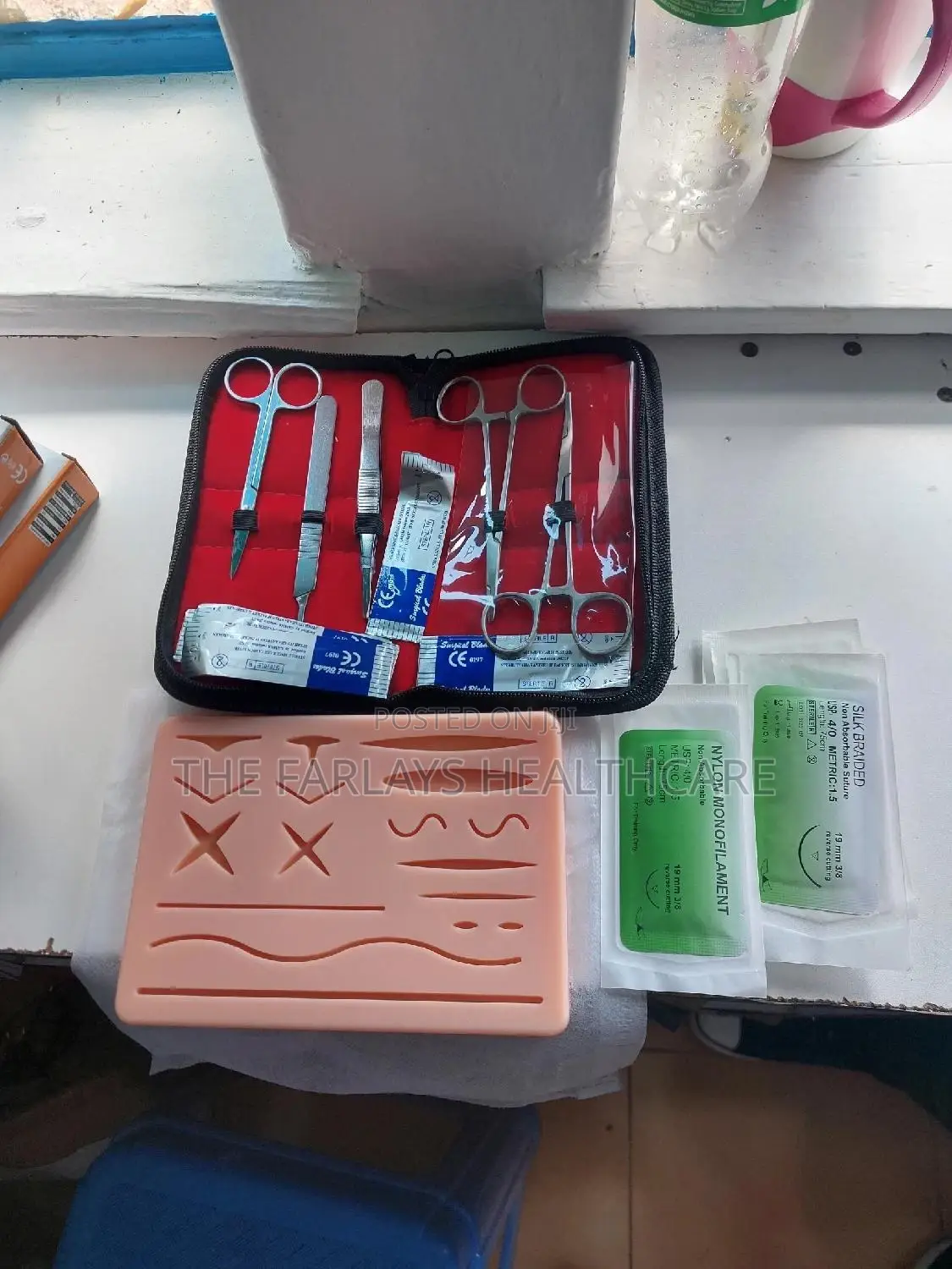 Stitching Set With Pad. - Learners.