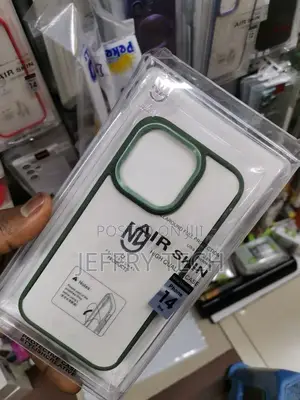 Transparent Color Borders Airskin Case for iPhone 14 Pro