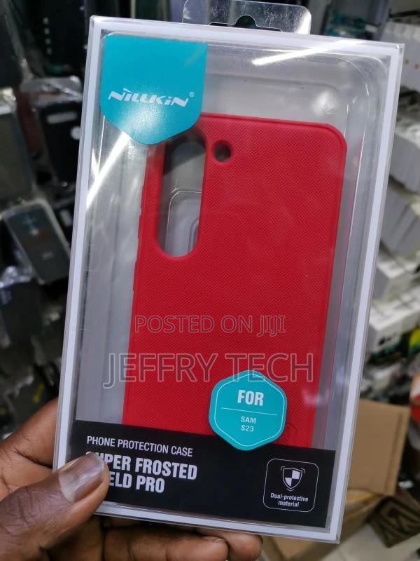 Samsung Galaxy S23 Case Red Nillkin Super Frosted Shield PRO