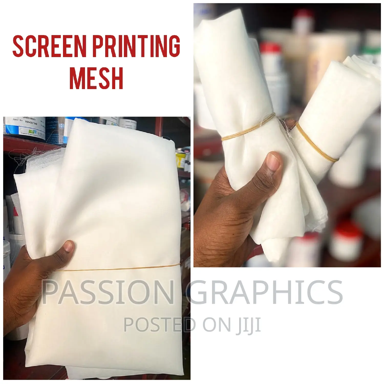 Screen Printing Cloth Mesh (Screen Printing Equipment)