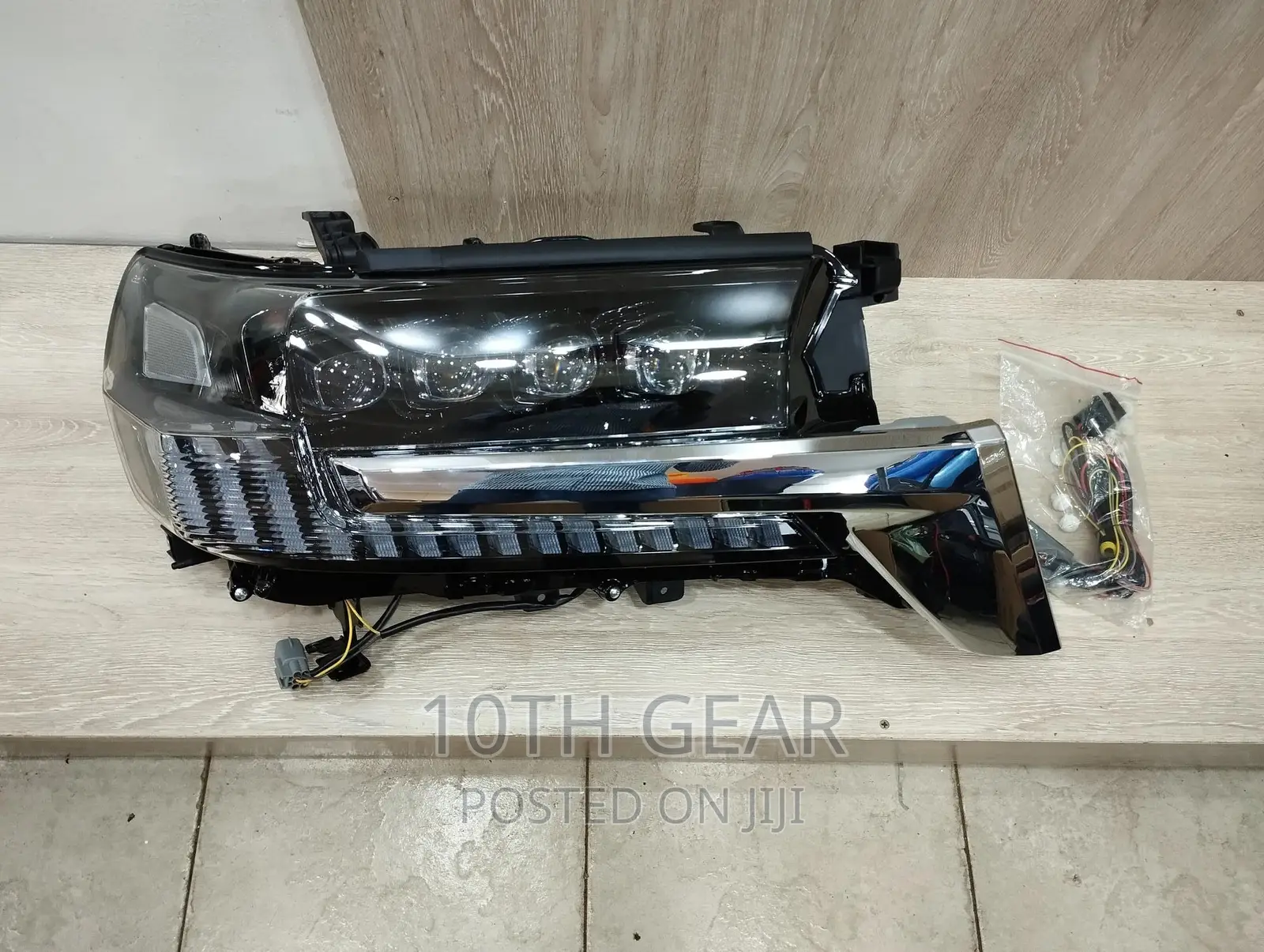 LED Headlights Headlamps for Land Cruiser FJ200 Left