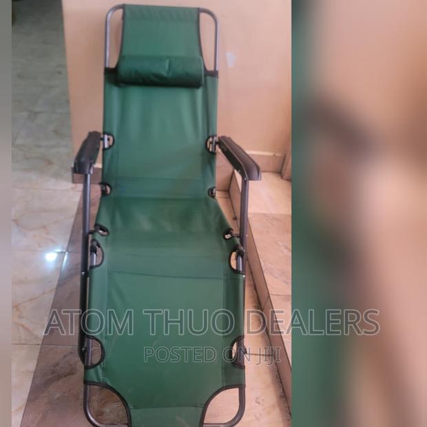 Green Comfortable Camping Chair - main view