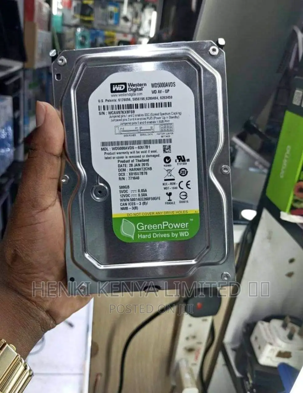 WD Green 1tb Desktop Hard Drive on Quick Sale