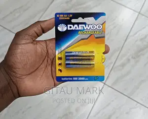 Daewoo AA Rechargeable Batteries 2500mah