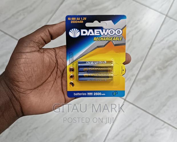 Daewoo AA Rechargeable Batteries 2500mah