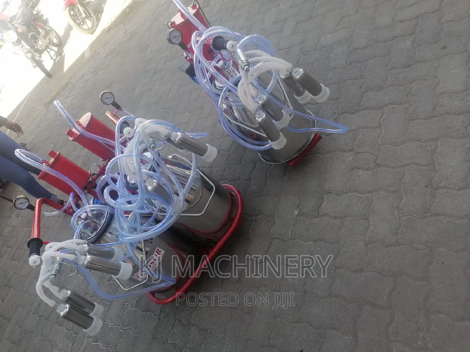 Double Bucket Milking Machine-Windsor UK Technology