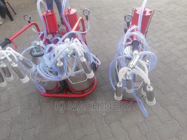 Double Bucket Milking Machine-Windsor UK Technology - thumbnail 2