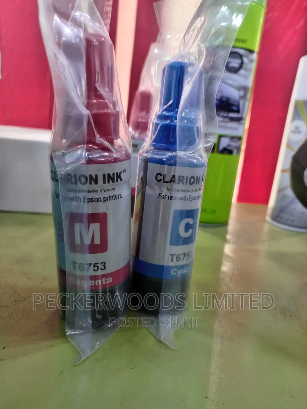 Clarion Printer Refill Ink Set of 4 Epson Ink