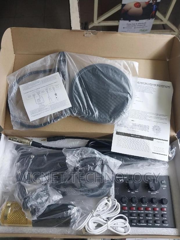 Codenser Microphone With Live V8 Sound Card - main view