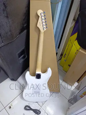 Electric Solo Guitar White  24 Frets