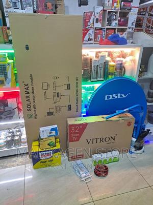150w Solar Kit Complete System With DSTV Kit 32inch Tv Smart - main view