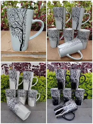 Tree Mugs 6 PCS