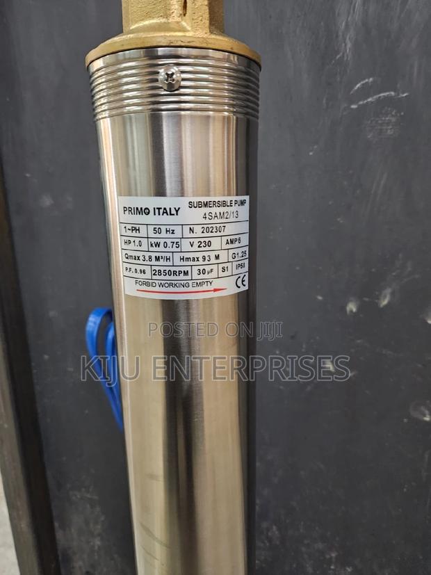 Submersible Pump Electric Machine - main view