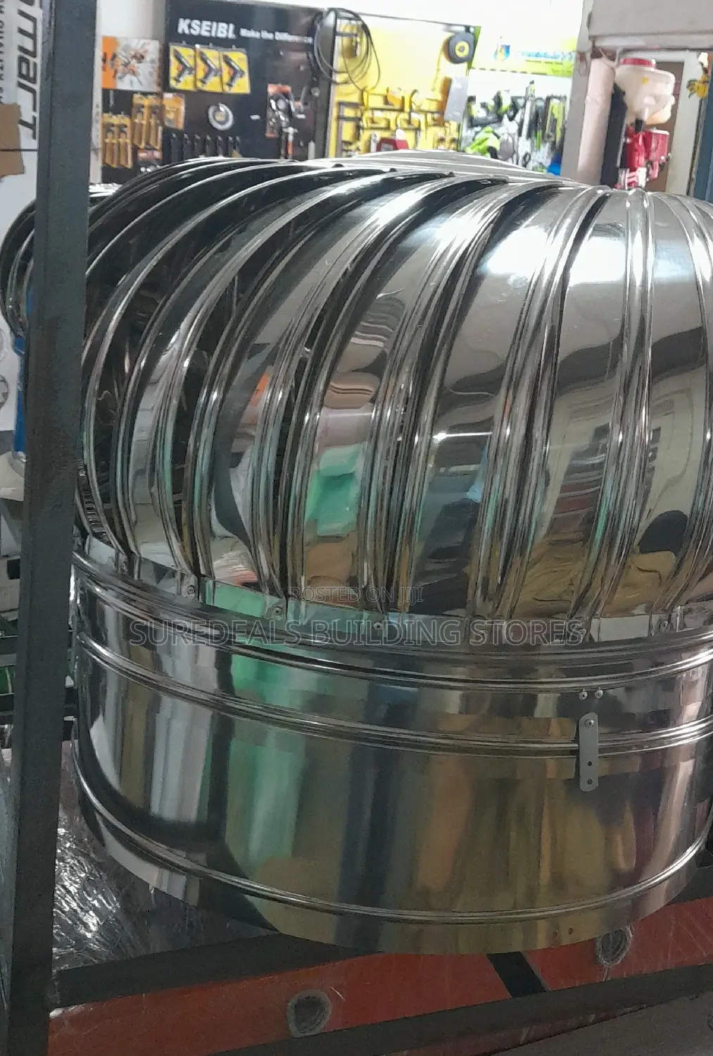 S/S Rotating Roof Ventilator/Cyclone (600mm Diameter)