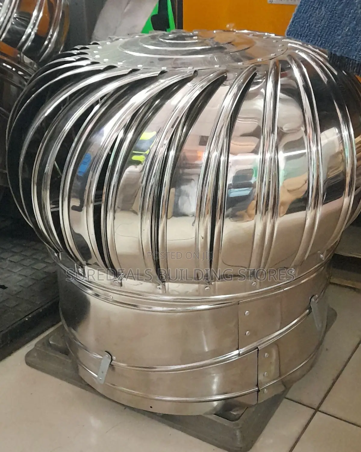 S/S Rotating Roof Ventilator/Cyclone (600mm Diameter)