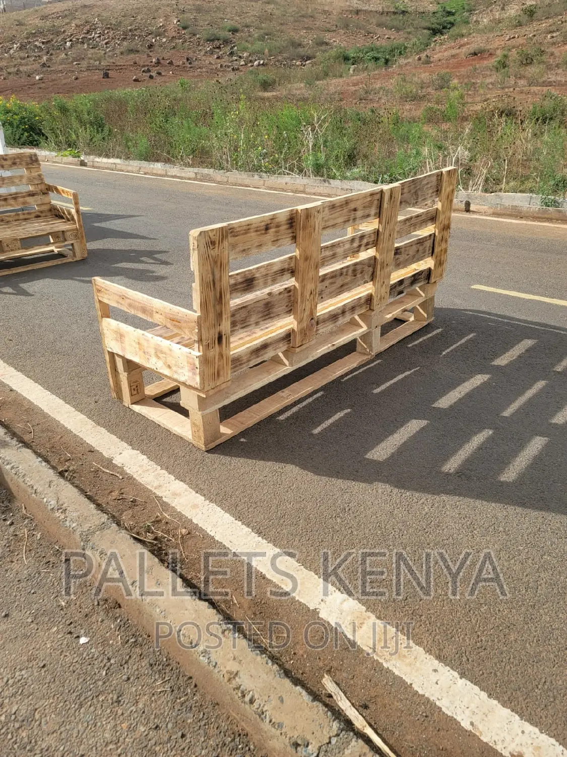 3/4 Seater Pallet Sofa.(#015,)