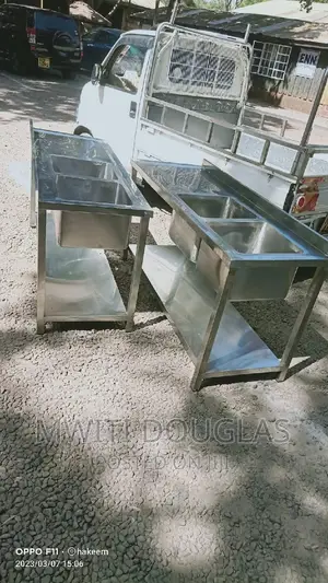 Stainless Steel Double Bowl Sink