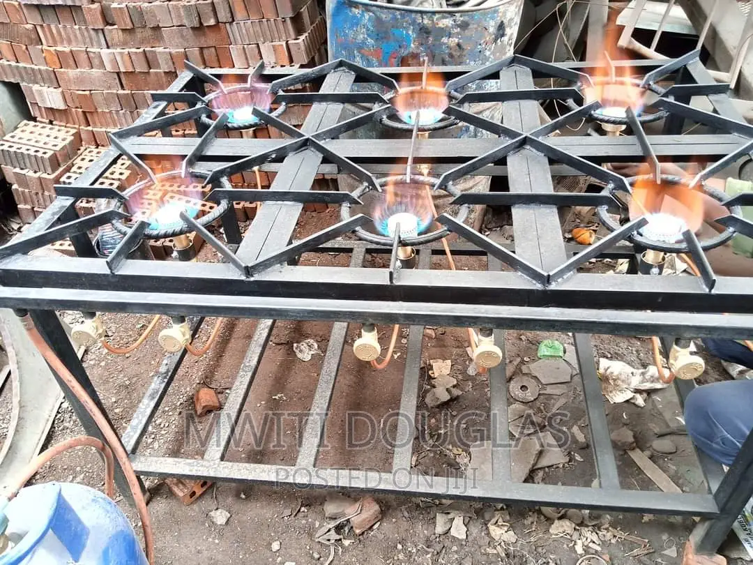 Commercial High Pressure Six Burner