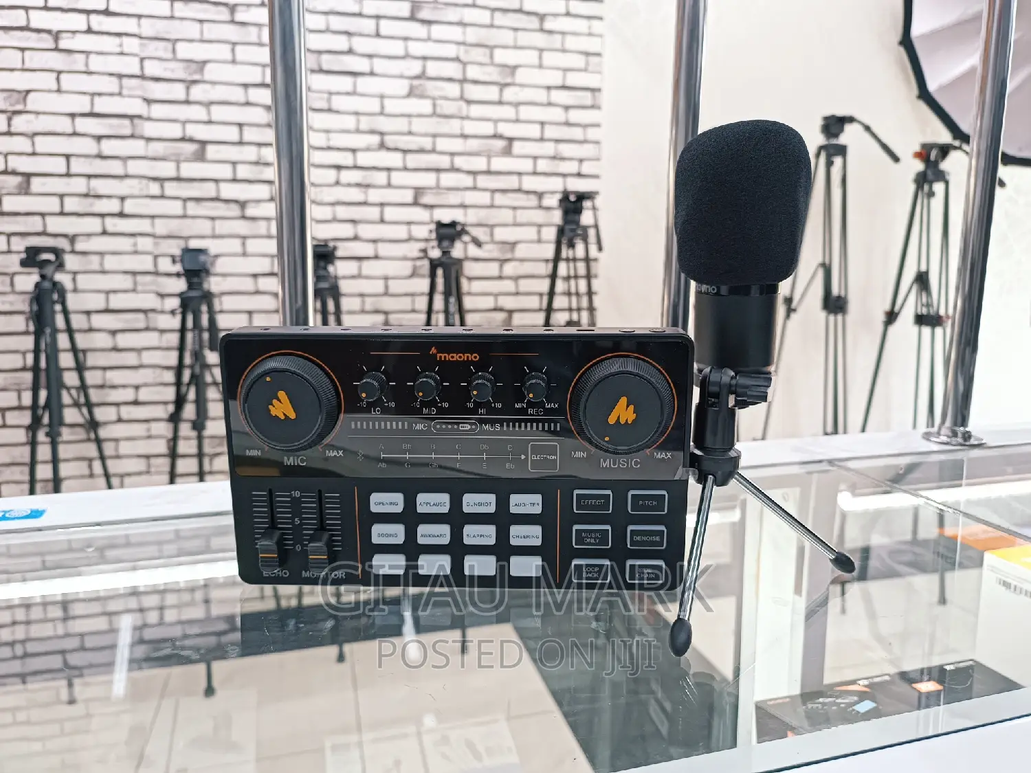 Maono Castor Au Am200 Interface Plus Mic