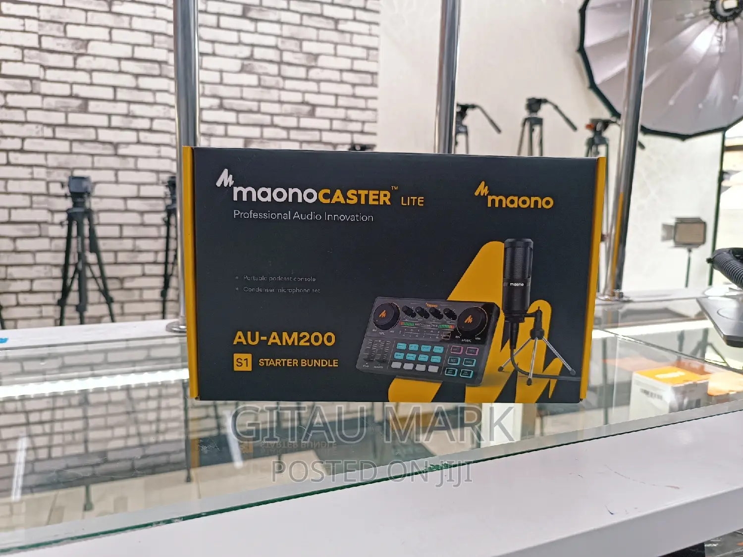 Maono Castor Au Am200 Interface Plus Mic