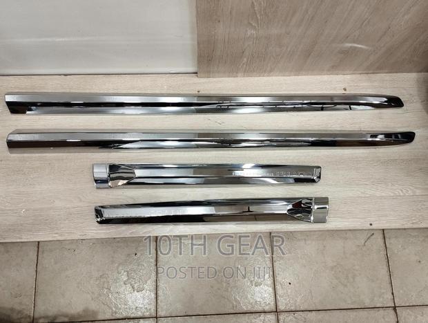 Prado 150 Body Chrome Door Mouldings