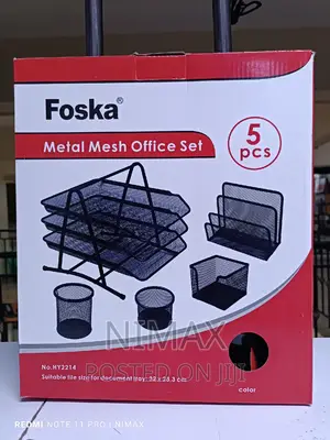 Office Tray Desk Set of 5pcs