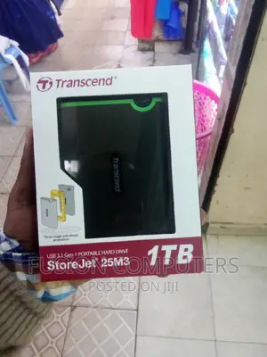 Transcend 1tb Storejet External Hard Disk