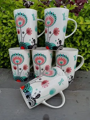 6 PCS Ceramic Mugs Available
